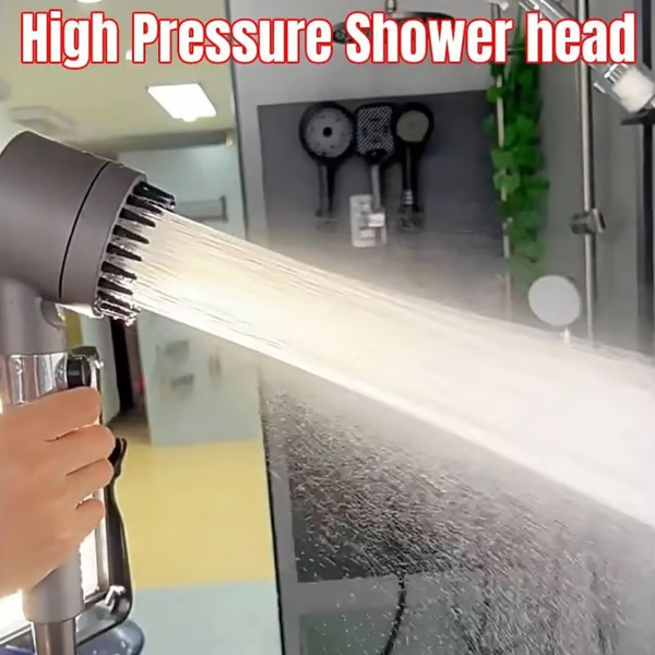 AquaFlow – Multi-Functional High Pressure Shower Head Set