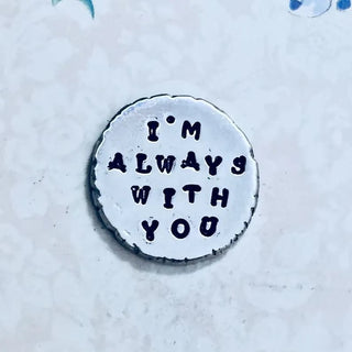 HeartCarry – Handcrafted Pewter Pocket Token