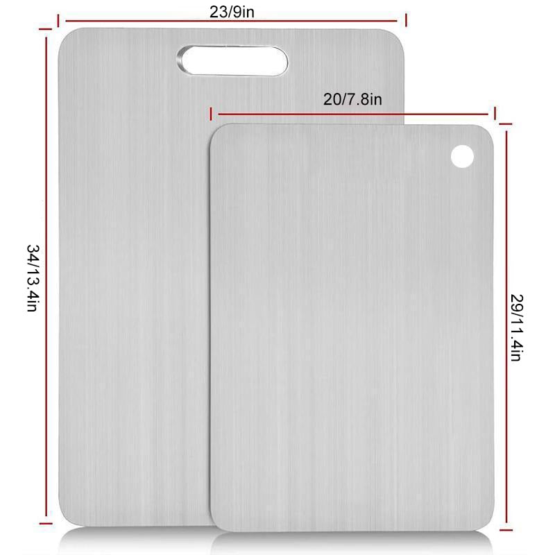 DualBlade - Stainless Steel Chopping Board