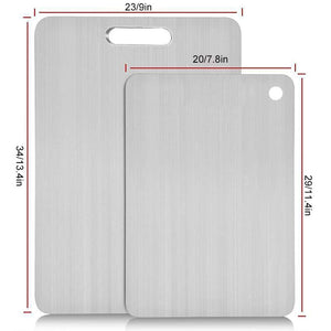 DualBlade - Stainless Steel Chopping Board