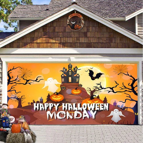 Halloween Garage Door Decoration marnetic