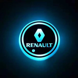 NeonCruise - 7-Color Ambient Car Coasters | Tap-Control Glow System