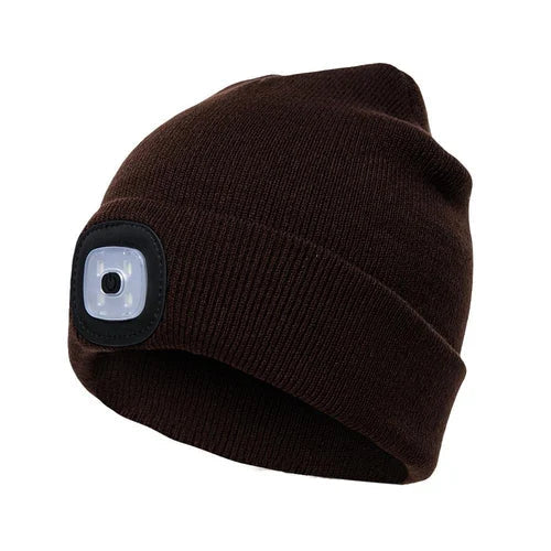 RadiantBeam LED Light Beanie marnetic