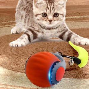 PurrChase - Interactive Electric Cat Ball with Tail