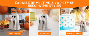 Ghoulie - Playful Resin Ghost Statue