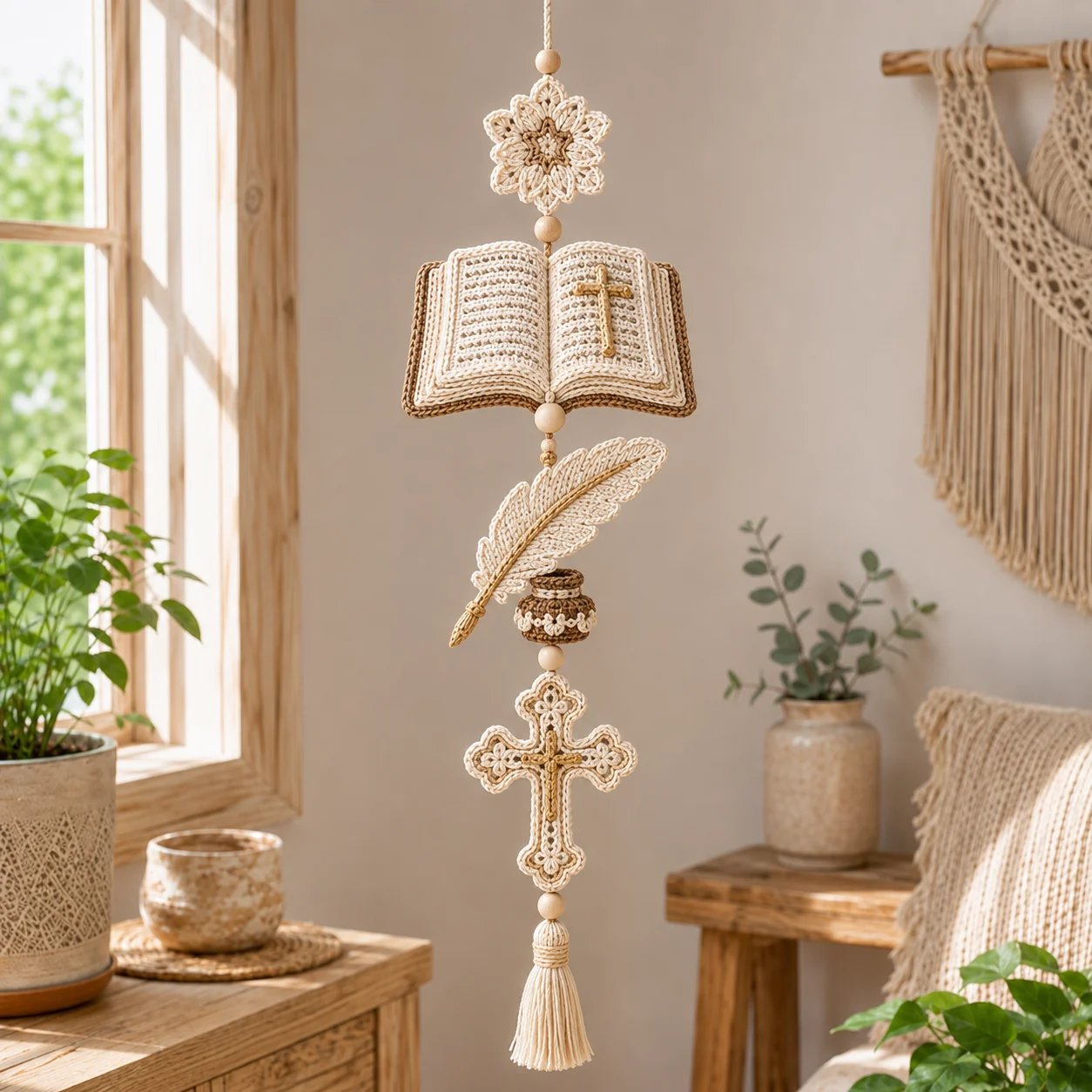 FaithNest – Blessed Faith Hanging Cascade