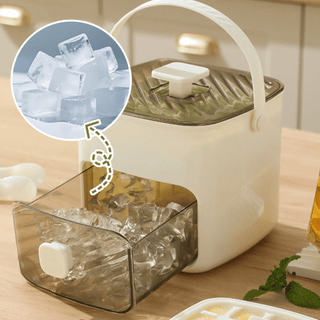 FrostPress – Handled Double-Layer Ice Cube Tray