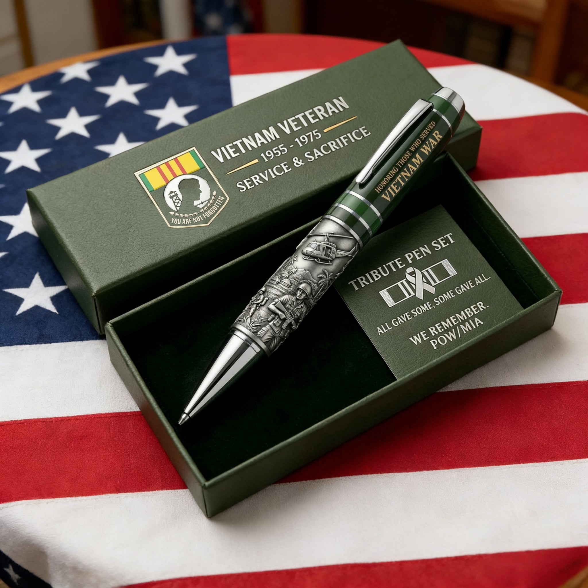 🏆Last Day Promo: 49% OFF 🎖️Vietnam Veteran 1955–1975 Commemorative Pen
