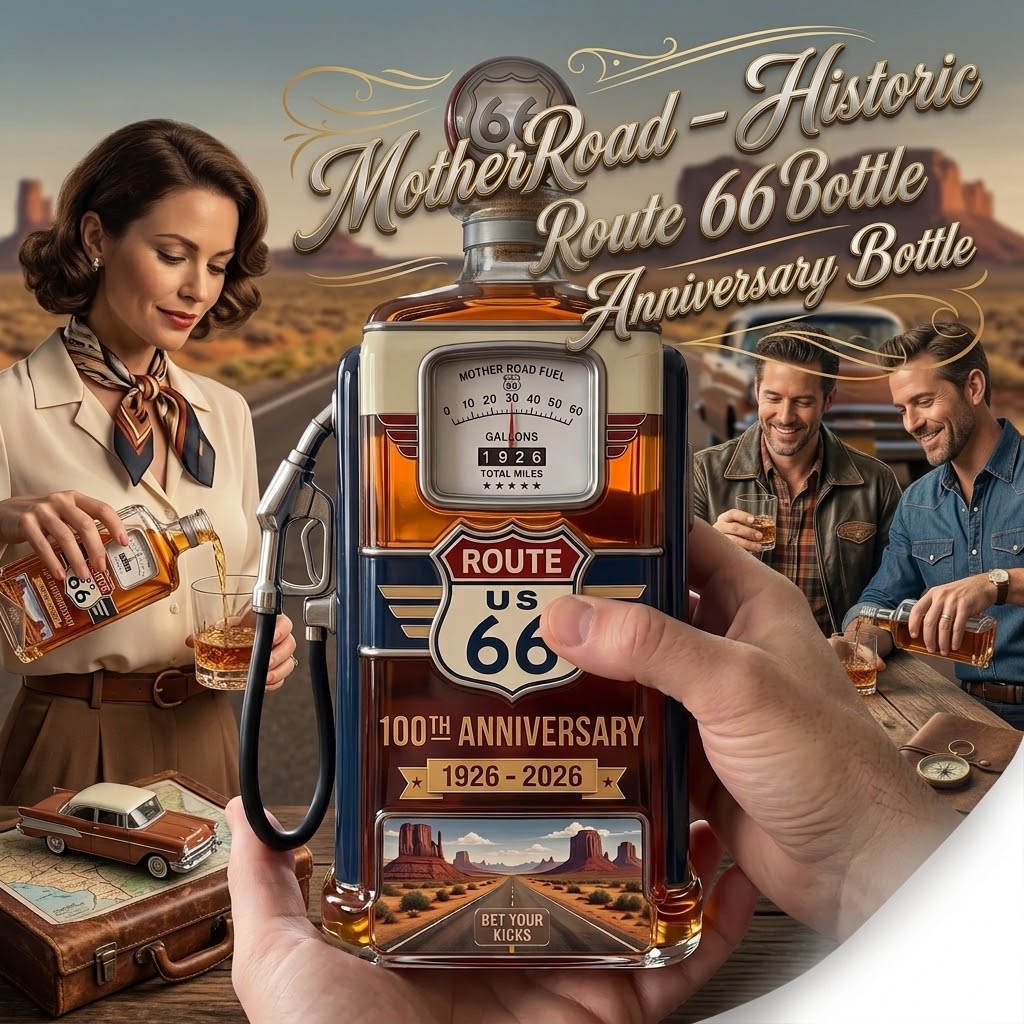 MotherRoad – Historic Route 66 Anniversary Bottle