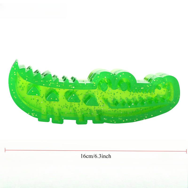 SnackSaver – Interactive Crocodile Dog Toy
