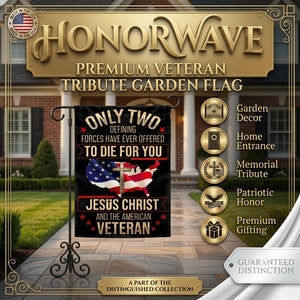 HonorWave – Premium Veteran Tribute Garden Flag
