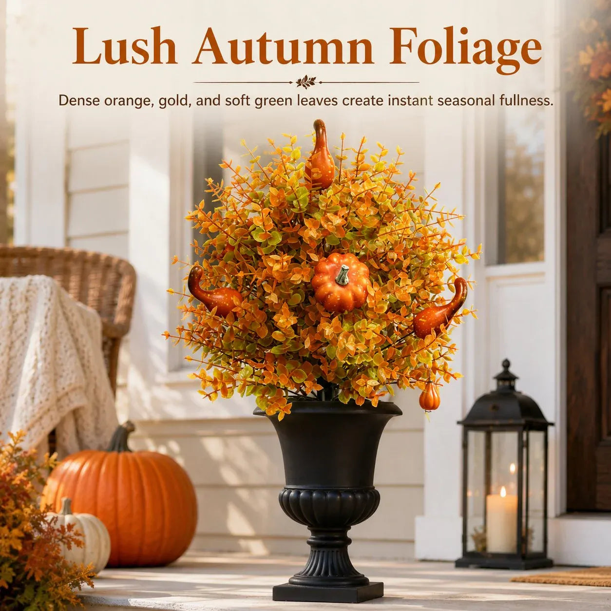 💥Limited stock for current seasonal styles 60% OFF-🍂 Artificial Fall Pumpkin Tree Stakes