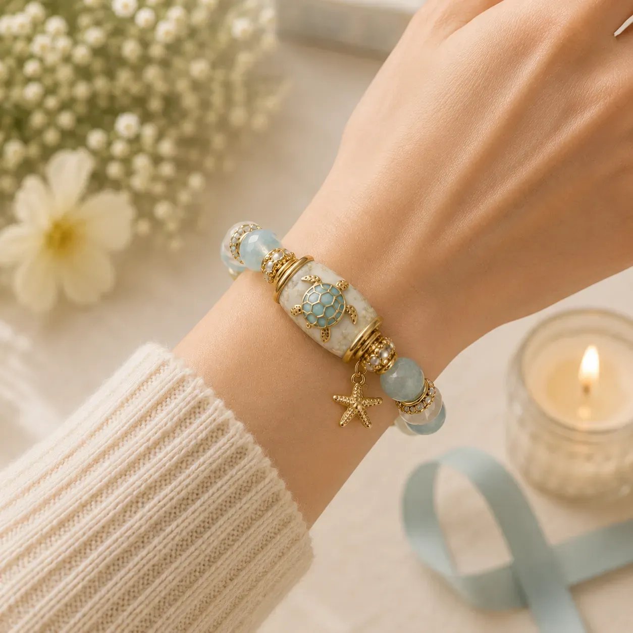 CrimsonHope – Love & Remembrance Charm Bracelet