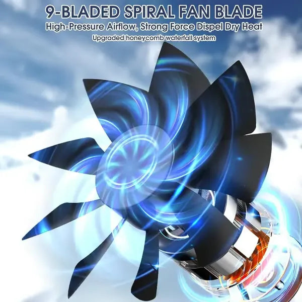 CoolNest – Mini Air Conditioner with Dual Speed Mist