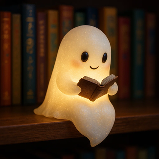 WhimsyGhost – Soft Glow Reading Lamp