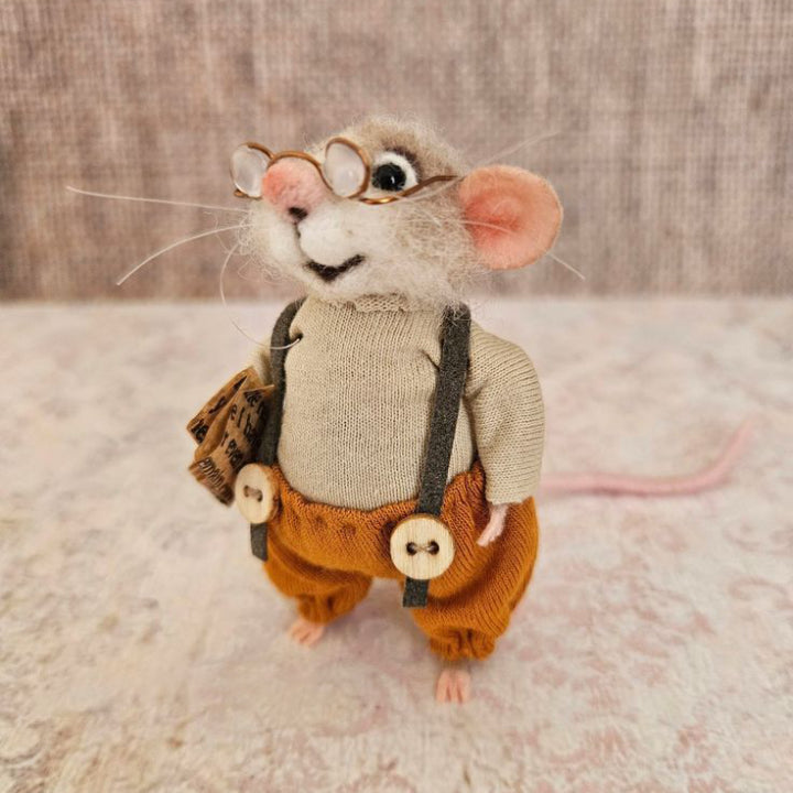 WhiskerWool - Needle Felted Mouse