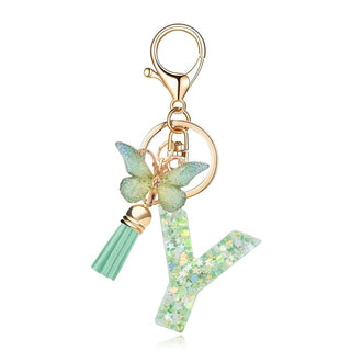 CharmKey – Personalized Initial Letter Keychain