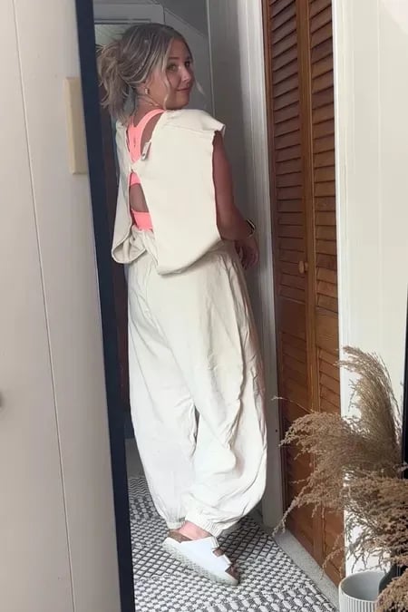 LUNARA - Everyday Ease Terry Jumpsuit