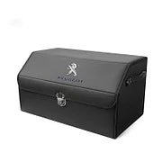 AutoNest - Elegant Leather Trunk Organization System