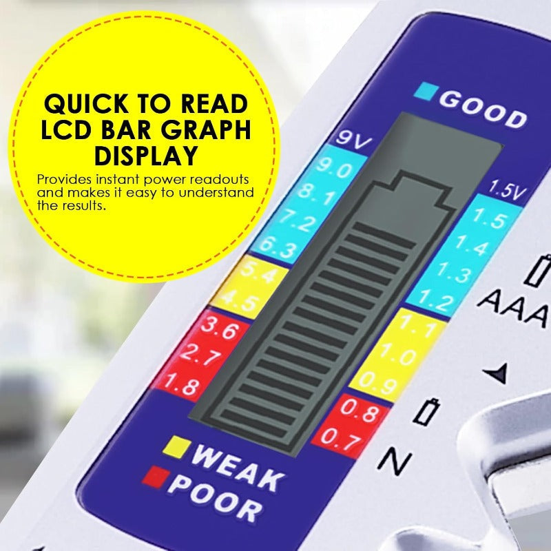 PowerCheck – Digital Battery Tester