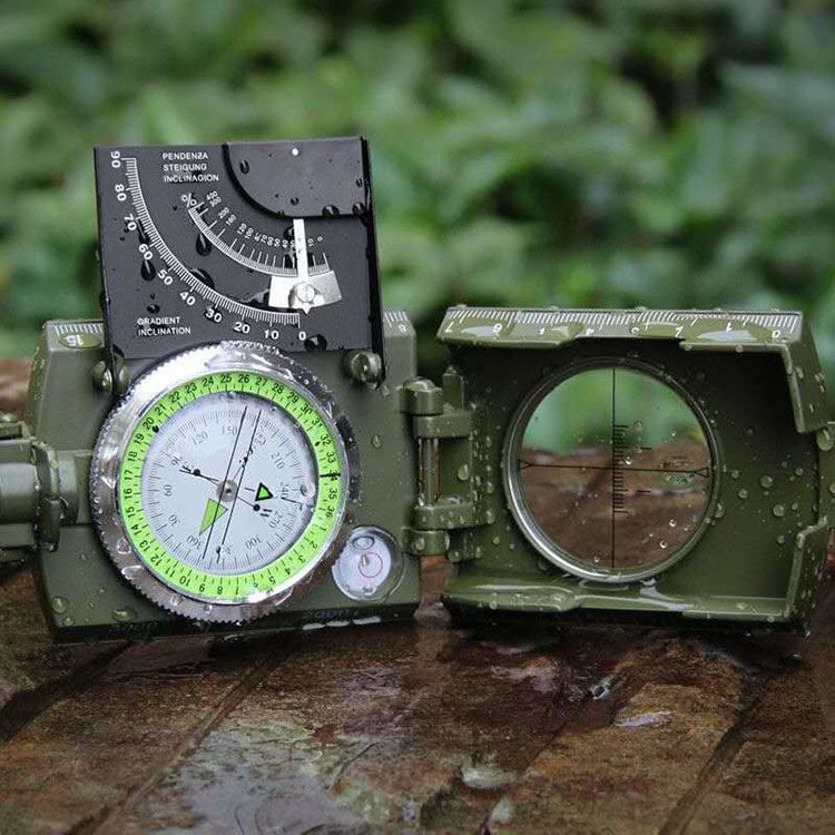Hackmaster Combat Compass Multifunctional Military Aiming Compass with Clinometer – marnetic