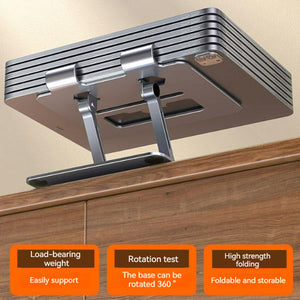 FlexElevate – Rotating Aluminum Laptop Stand