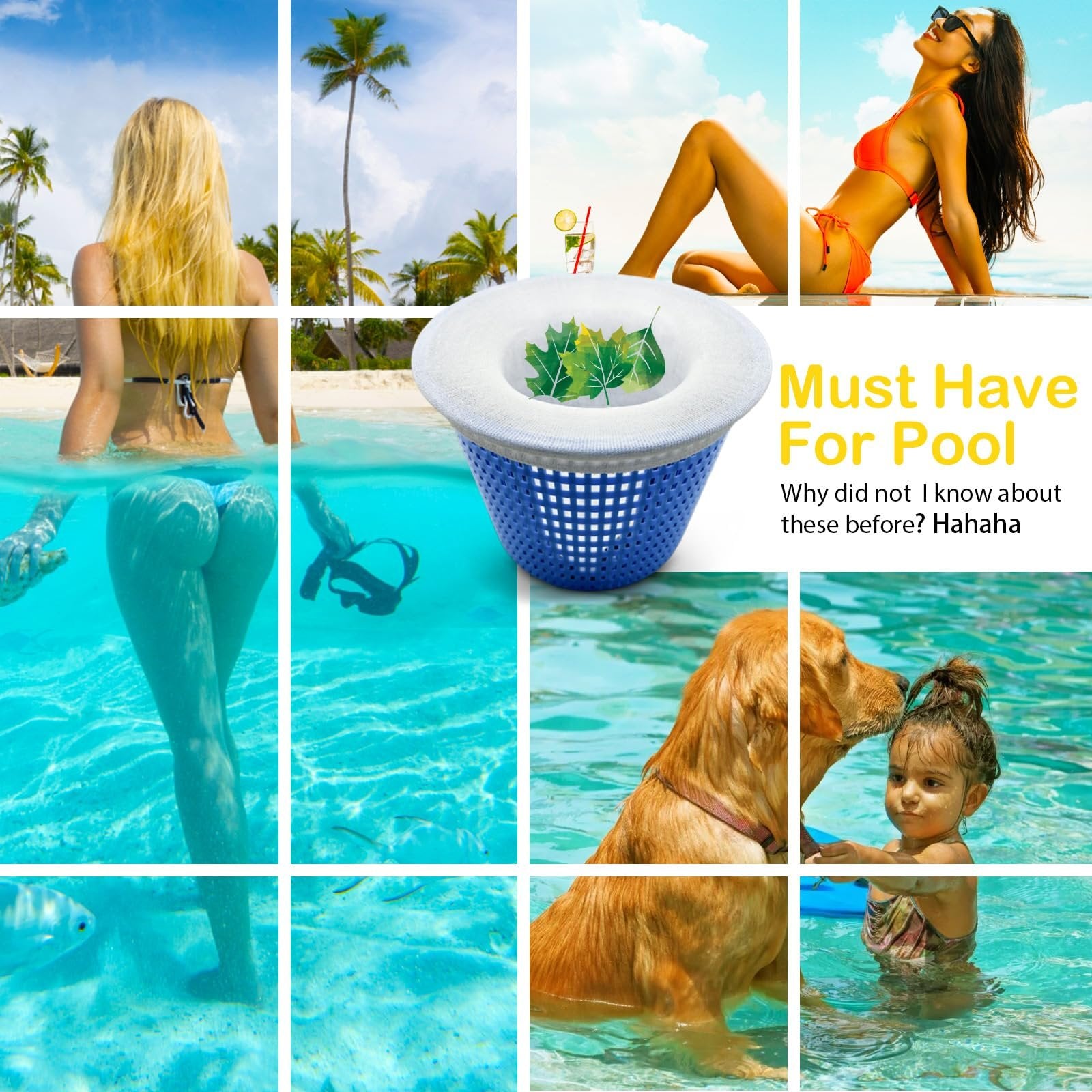 SkimGuard - Pool Hair & Debris Trap Socks