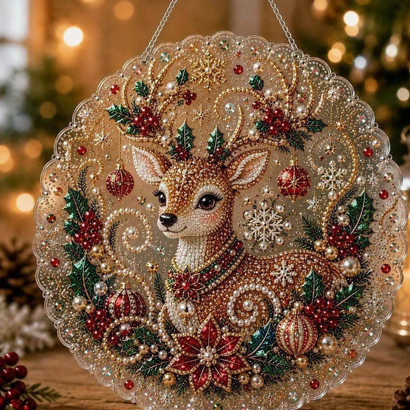 MerryCraft – Christmas Diamond Art Hanging Ornament Kit