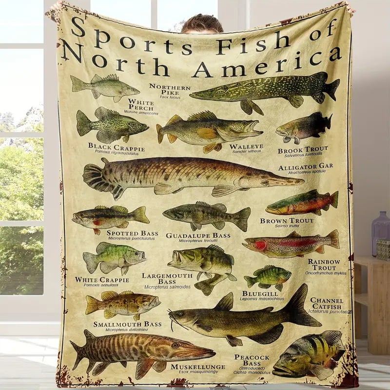 HookedCozy – Fisherman’s Throw Blanket