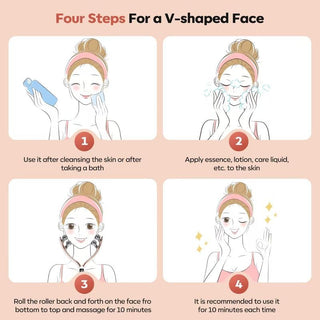 ✨Portable Rechargeable Wireless Facial Massager —Effectively reduces puffiness and improves blood circulation