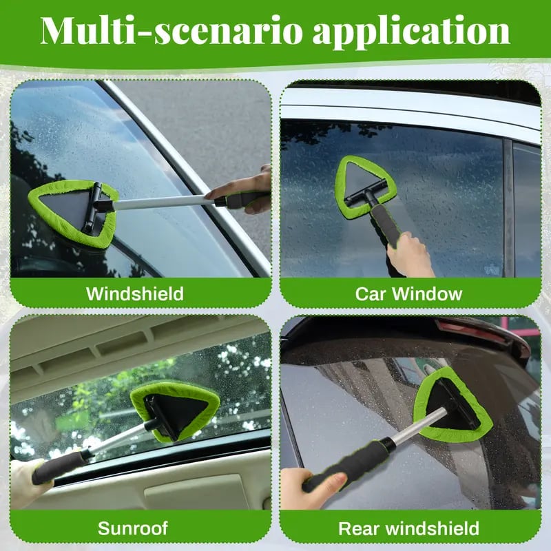 CrystalSweep - Extendable Windshield Cleaning Wand