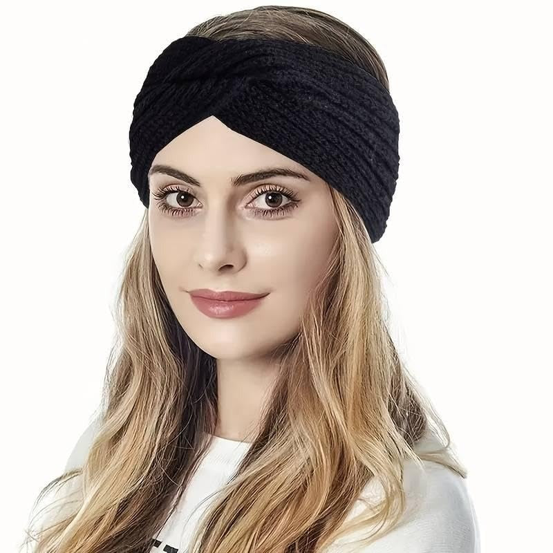 ElegantKnit - 3-Pack Cozy Turban Headbands