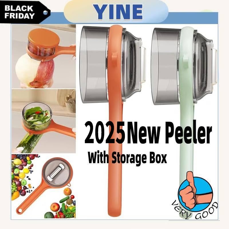 DualEdge – Stainless Steel Peeling Knife with Storage Box