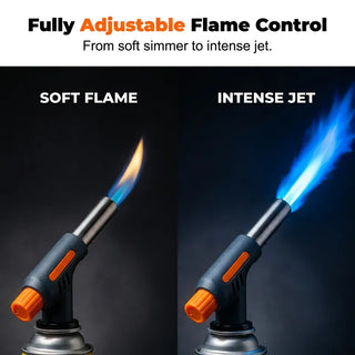 FlameForce – Windproof Butane Torch