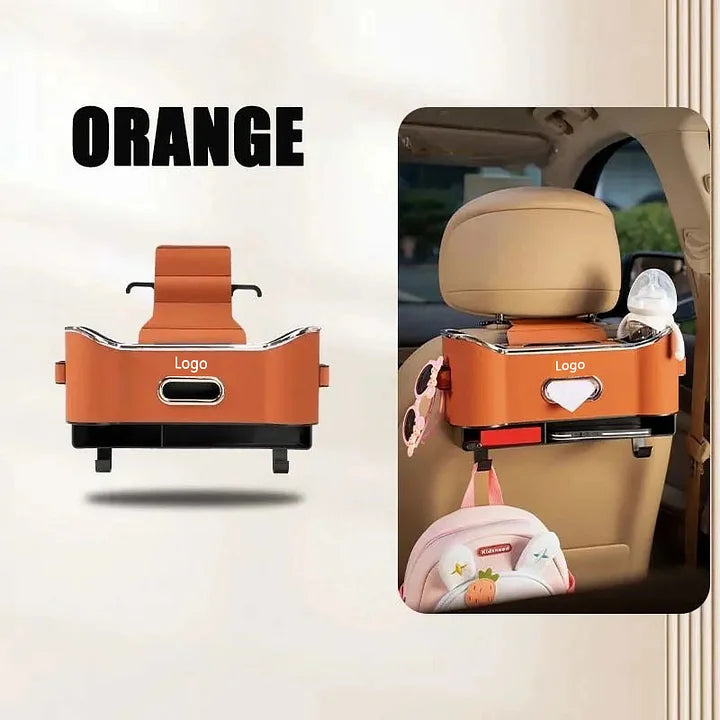 SeatSaver – Multi-Pocket Seat Back Storage Box