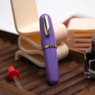 Designer's Notebook Portable Pocket Fountain Pen Acrylic Fine Nib Pen