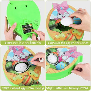 DIY Kid Joy Mazing Egg Lathe marnetic