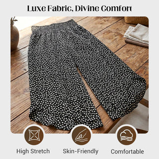 👖Women's Flowy High Waist Wide-Leg Pants – Slimming, Comfy & Chic🌺