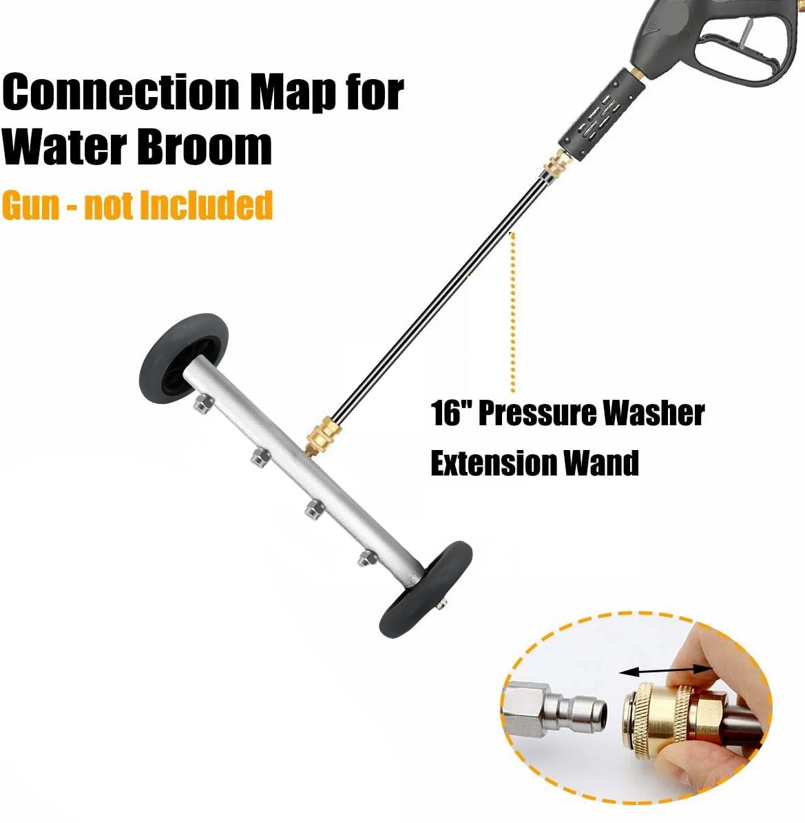 AquaFlex - Pressure Washer Undercarriage Tool