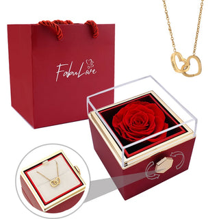 RoseWhisper -  Necklace Preserved With Jewelry Box