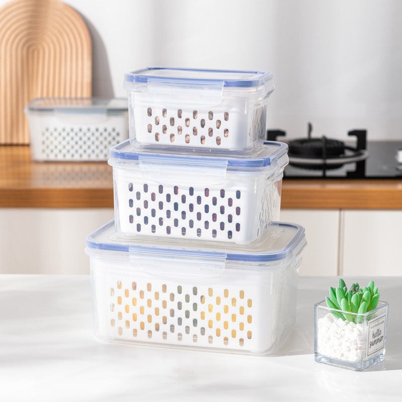 CoolCrate - Smart Fridge Bin for Long-Lasting Freshness