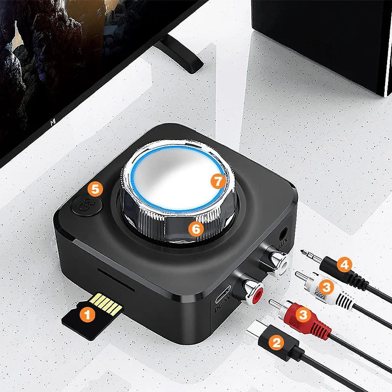 EchoBridge – Bluetooth 5.0 Stereo Receiver