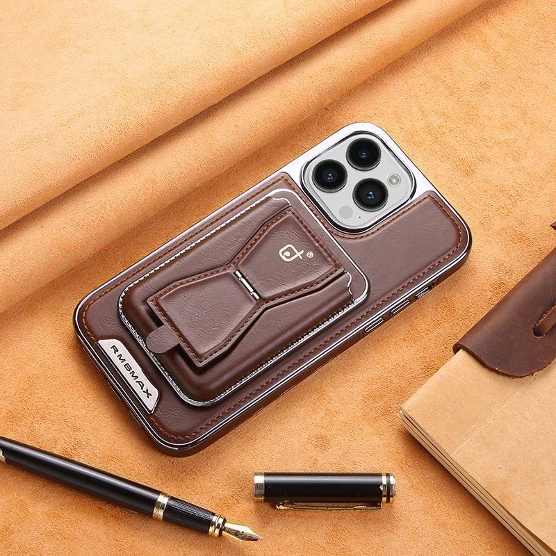 EliteHold - Magnetic Stand & Wallet iPhone Case for Professionals