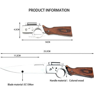 TimberStrike - LED Outdoor Folding Knife