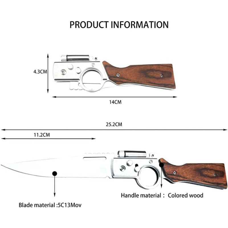 TimberStrike - LED Outdoor Folding Knife