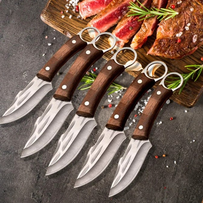 CrimsonForge - Hand-Crafted Razor Kitchen Knife