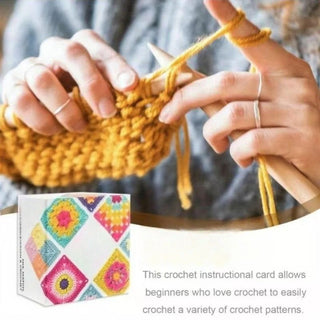 CrochetCards – Granny Square Pattern Deck