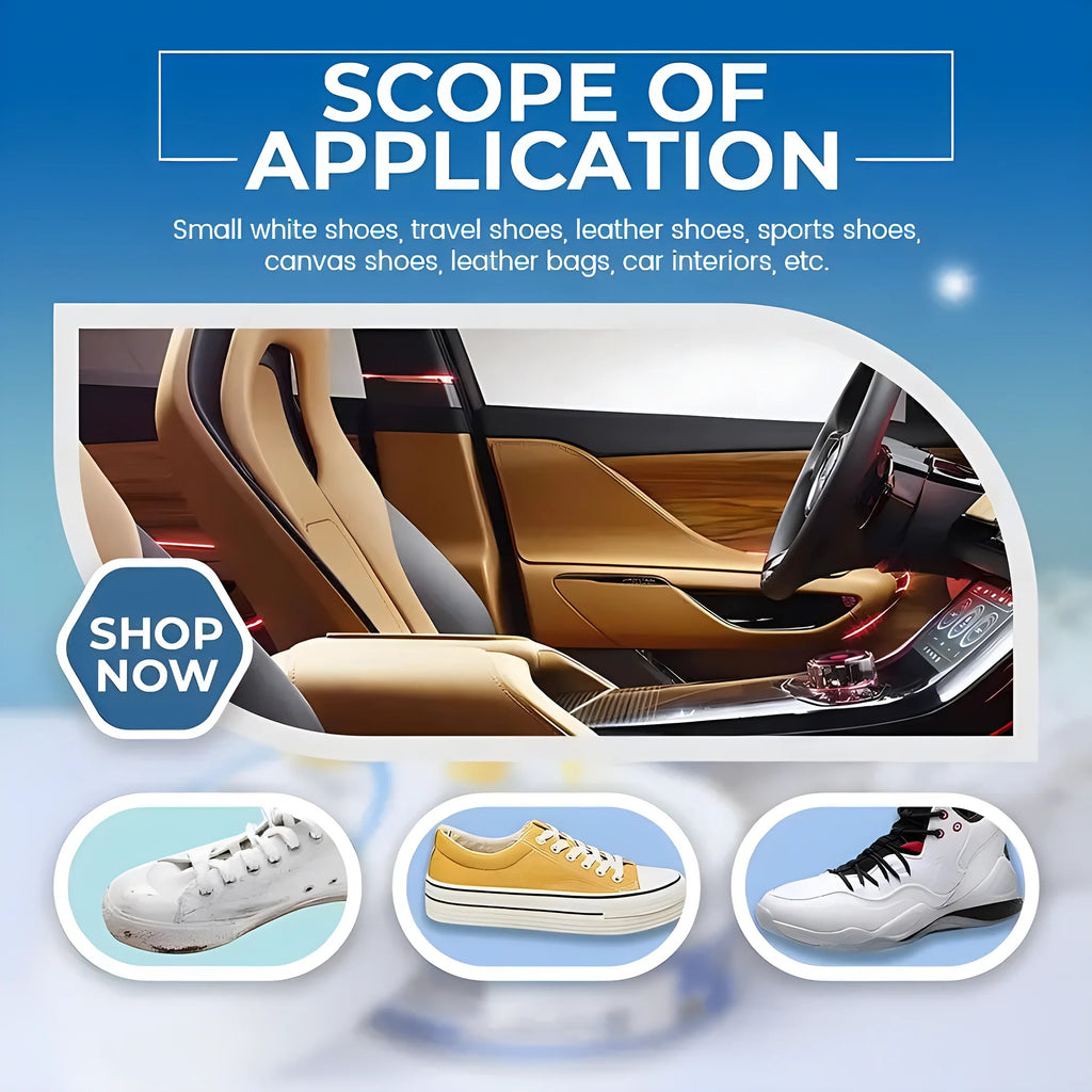 CleanStride - Advanced White Shoe Care Cream