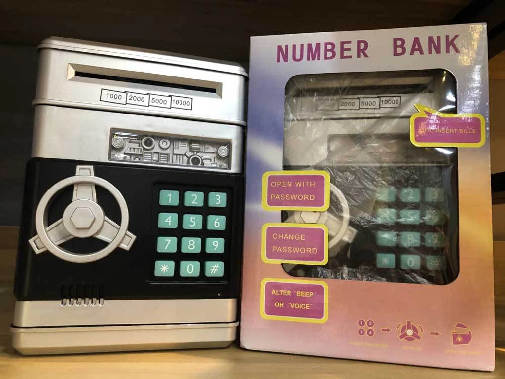 CashVault - Electronic Mini ATM Piggy Bank