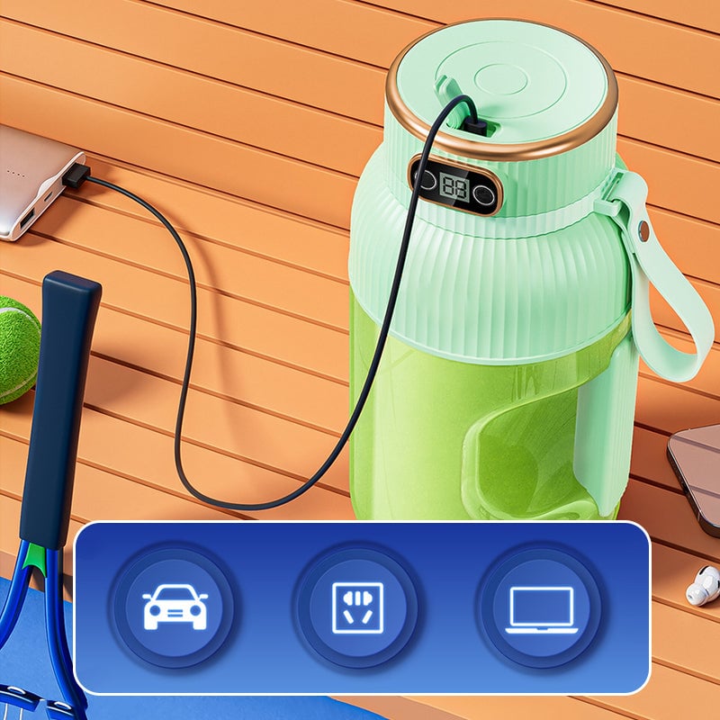MixMate – Smart Digital Portable Juicer Cup